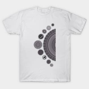 Mandala planetary art T-Shirt